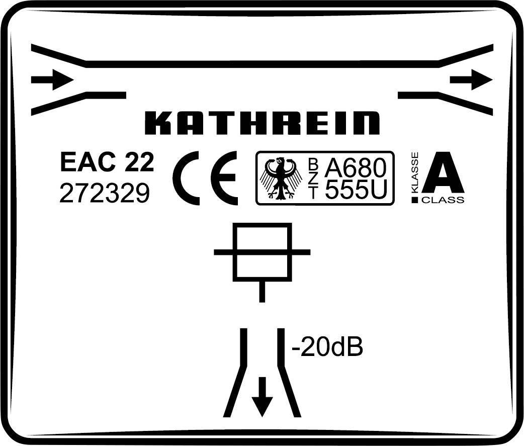 Kathrein EAC 22 SAT-Abzweiger 1-fach-0