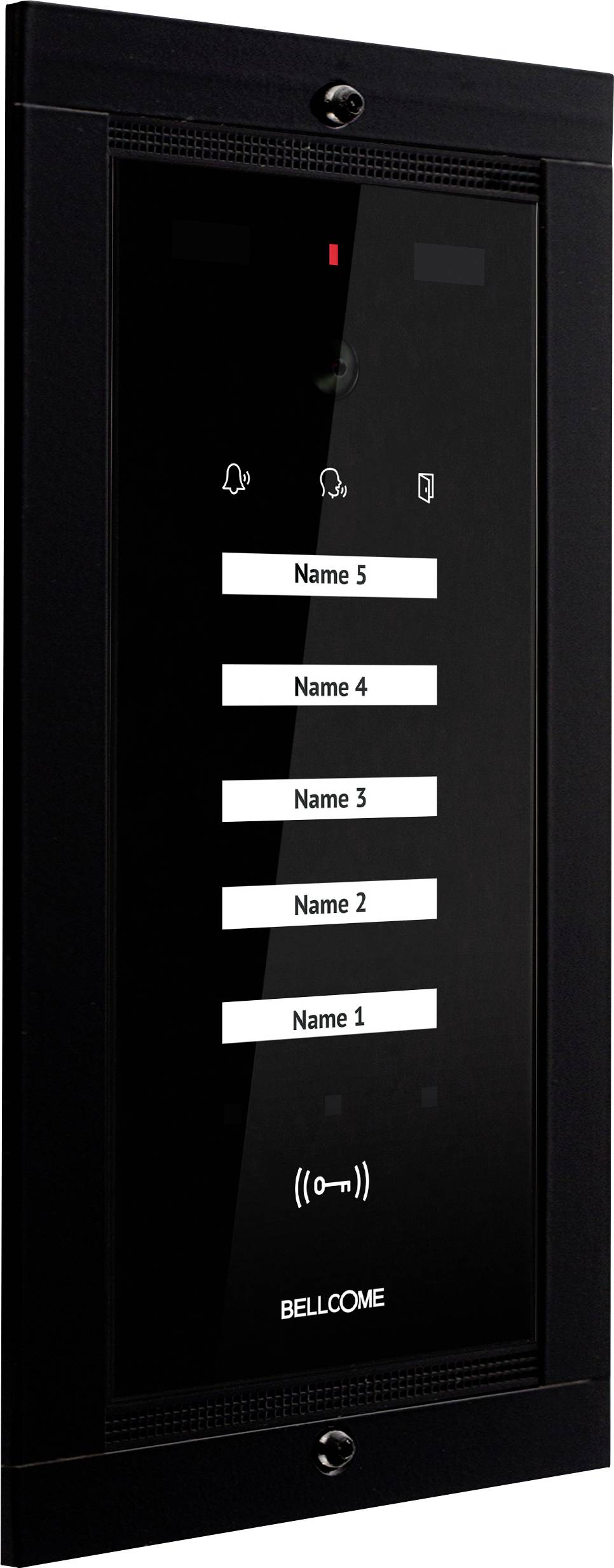 Bellcome Video-Türsprechanlage Advanced Außeneinheit  Unterputz Schwarz-1