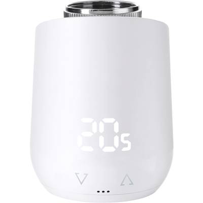 Ein weißes Gerät mit digitaler Anzeige zeigt '20s'. Oberer Teil reflektierend, möglicherweise ein Timer oder Küchengerät.