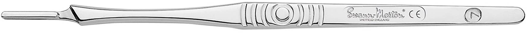 Skalpellgriff 160 mm Stahl Stahl 1 St.