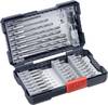 kwb 108940 33teilig Bohrer- und Bit-Sortiment Stein, Beton, Mauerwerk 3 mm, 4 mm, 5 mm, 6 mm, 7 mm, 8 mm, 9 mm, 10 mm