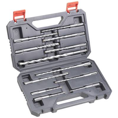 kwb 240280 40CR-Stahl Hammerbohrer-Set 12teilig 5 mm, 6 mm, 8 mm, 10 mm, 12 mm, 14 mm SDS-Plus 1 St.