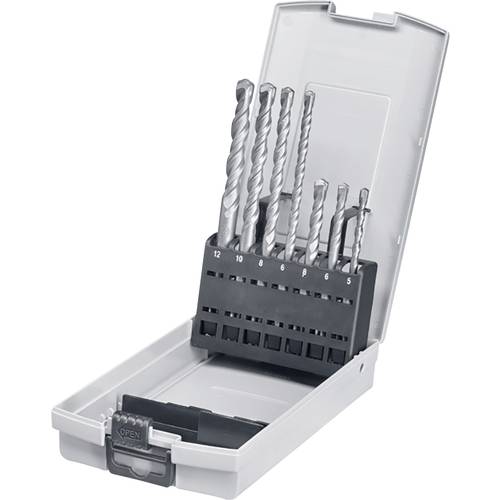 kwb 240700 40CR-Stahl Hammerbohrer-Set 7teilig 5 mm, 6 mm, 8 mm, 6 mm, 8 mm, 10 mm, 12 mm SDS-Plus 1 Set