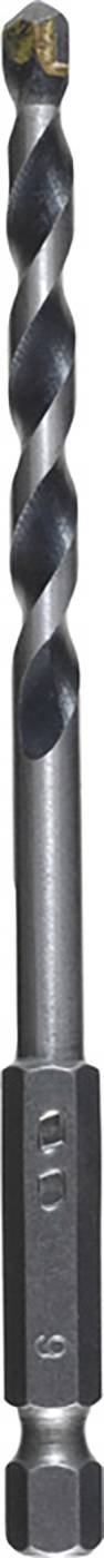 KWB 421005 Hartmetall Stein-Spiralbohrer 5 mm Gesamtlänge 75 mm 1/4\" (6.3 mm) Außenvierkant 1 S