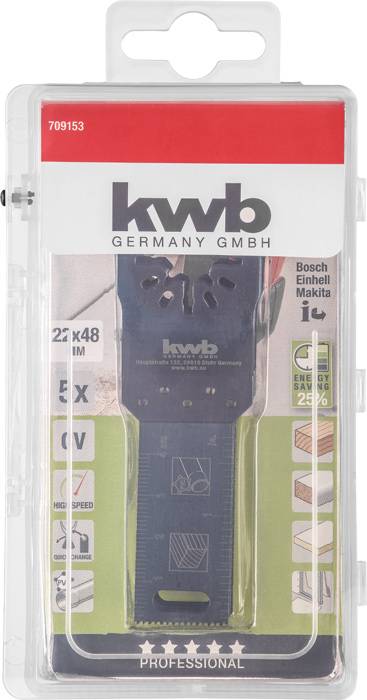 KWB 709153 Tauchsägeblatt-Set 5teilig 22 mm 1 Set (709153)