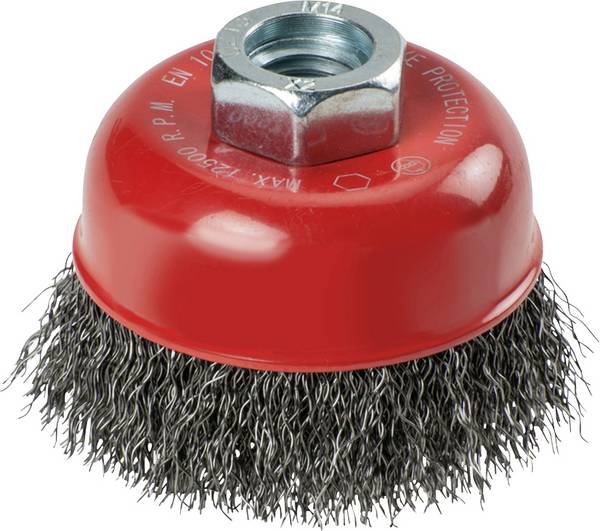 kwb AGGRESSO-FLEX® TOPFBÜRSTE, STAHLDRAHT, GEWELLT   719106 1 St.