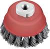 kwb AGGRESSO-FLEX® TOPFBÜRSTE, STAHLDRAHT, GEZOPFT 719210 1 St.