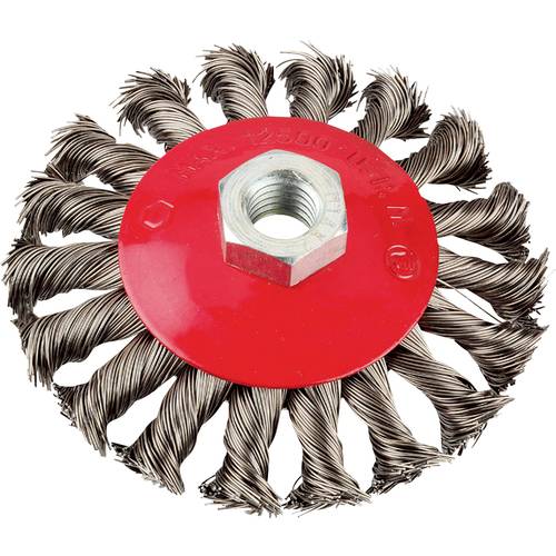 kwb AGGRESSO-FLEX® KEGELBÜRSTE, STAHLDRAHT, GEZOPFT 719330 1 St.