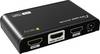 TECHly IDATA-HDMI2-4K2HDR HDMI-Splitter Metallgehäuse, Ultra HD-fähig, mit HD-Audio-Ports 3840 x 2160 Pixel Schwarz