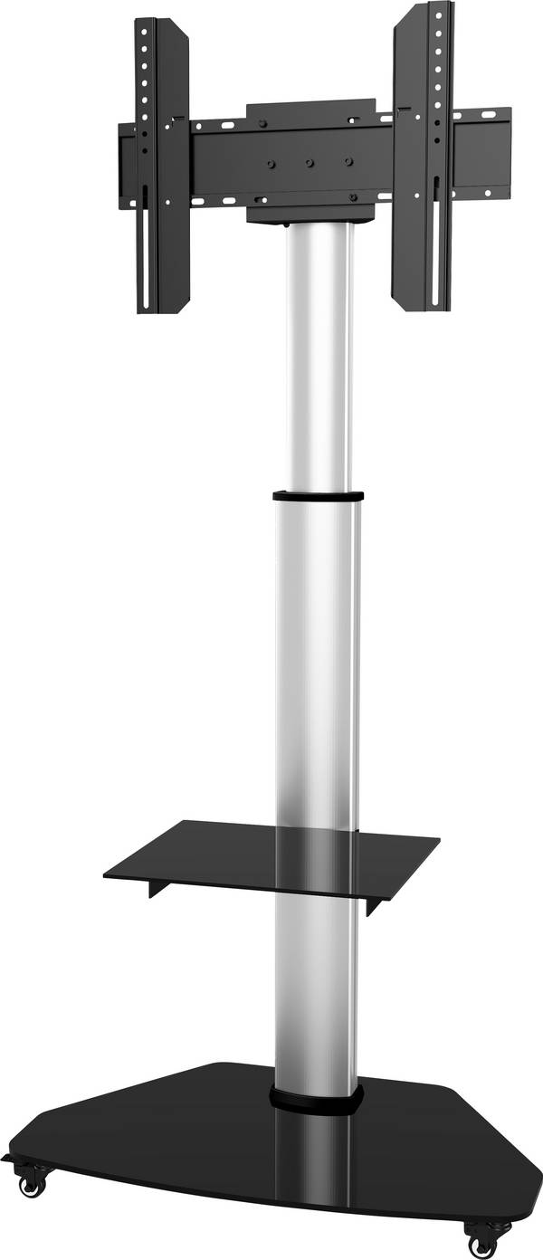 TECHly ICA-TR3SL TV-Rollwagen 94,0 cm (37") - 177,8 cm (70") Rotierbar, Höhenverstellbar Geräteablage
