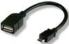 USB2.0 OTG Kabel A Buchse - Micro-B, Stecker 0.2m Multimedia USB