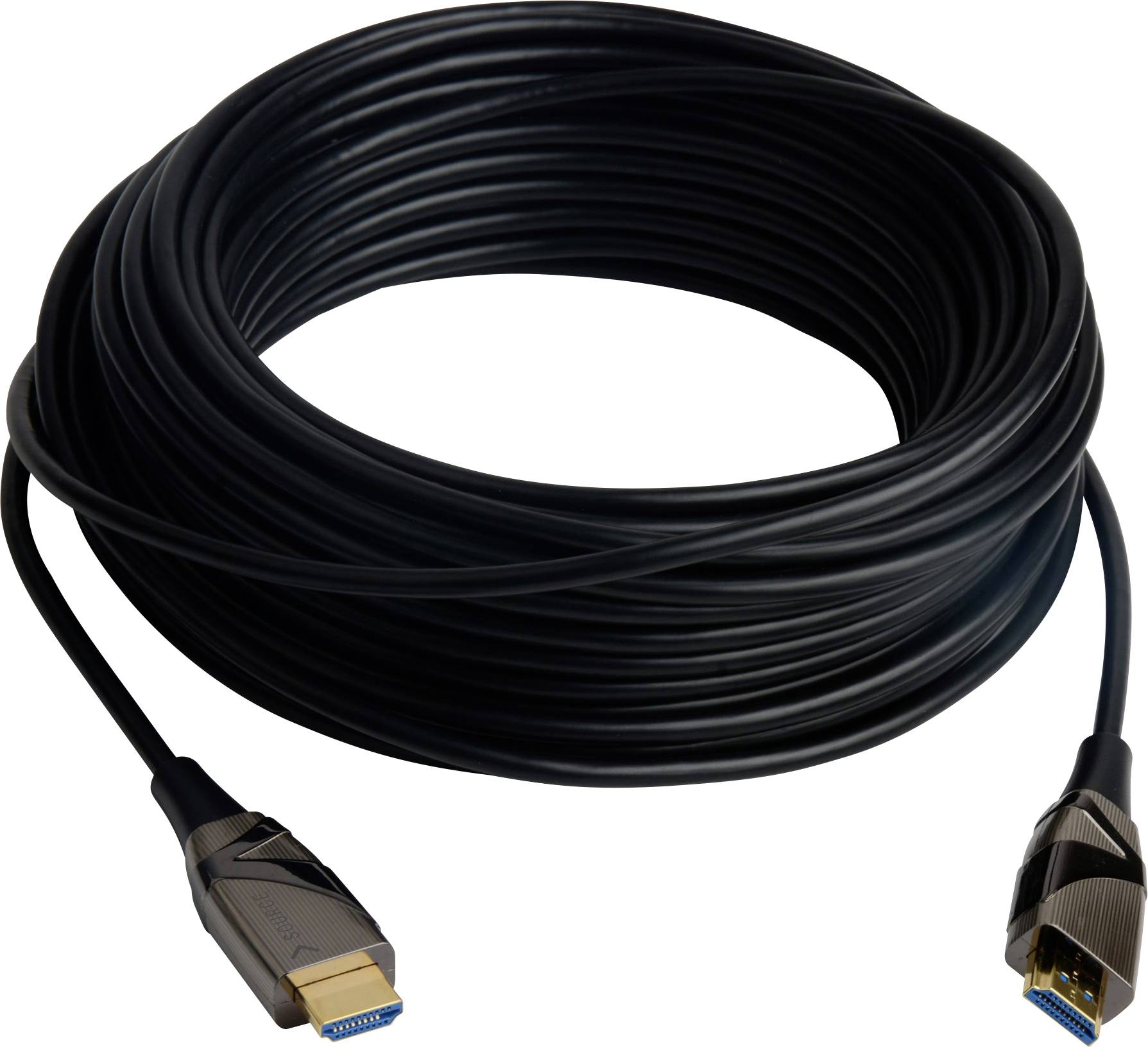 TECHly HDMI Anschlusskabel USB-C® Stecker 15.00 m Schwarz ICOC-HDMI-HY2-015 AOC (Aktives optisches Kabel) HDMI-Kabel-2