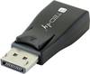 TECHly IADAP-DSP-230T DisplayPort / VGA Adapter [1x DisplayPort Stecker - 1x VGA-Buchse] Schwarz 0 mm