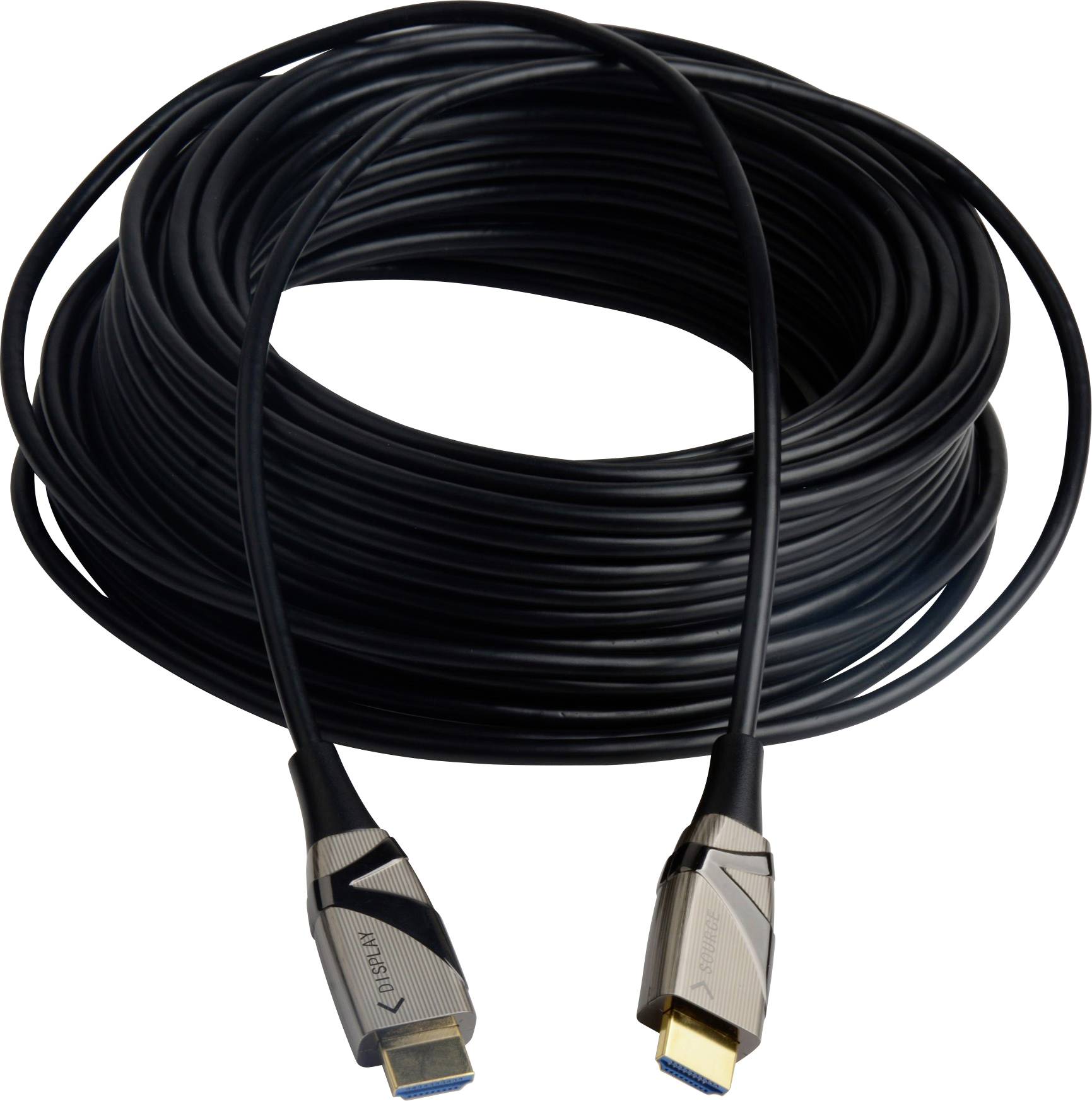 TECHly HDMI Anschlusskabel HDMI-A Stecker 10.00 m Schwarz ICOC-HDMI-HY2-010 Audio Return Channel HDMI-Kabel-0