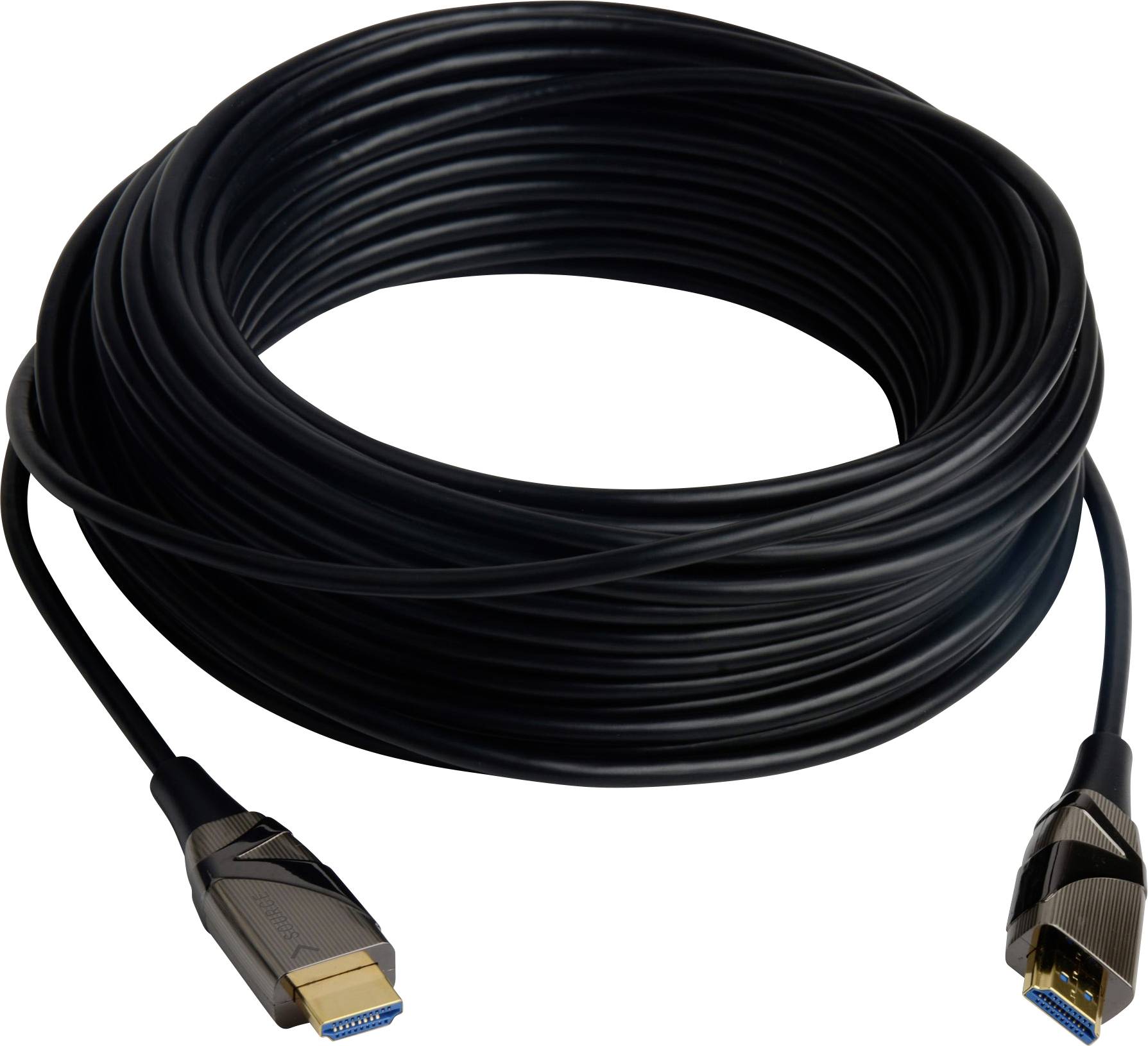 TECHly HDMI Anschlusskabel HDMI-A Stecker 10.00 m Schwarz ICOC-HDMI-HY2-010 Audio Return Channel HDMI-Kabel-4