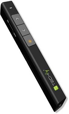 TECHly ITC-LASER26 Kabelgebunden Funk Presenter inkl. Laserpointer