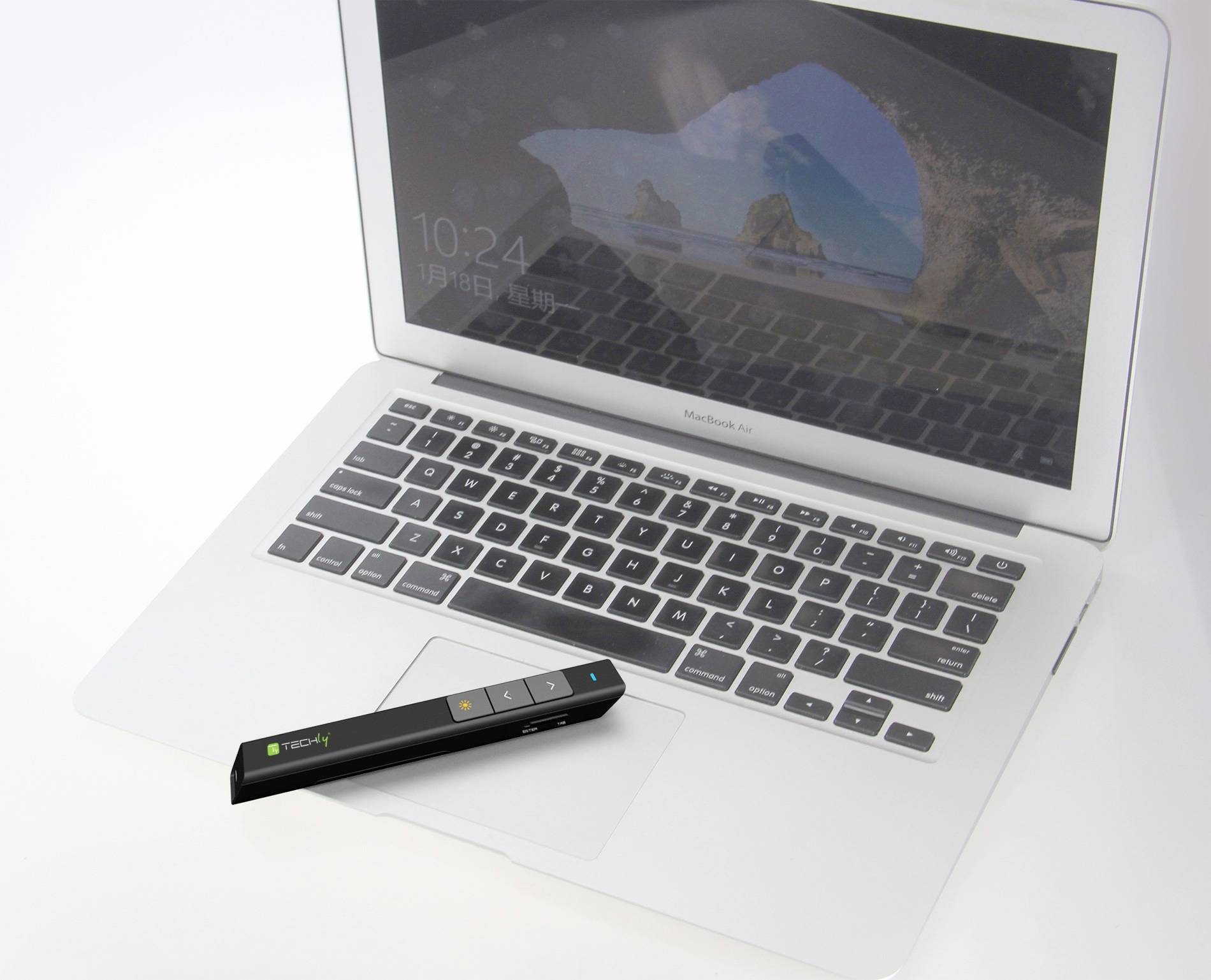 TECHly ITC-LASER26 Kabelgebunden Funk Presenter inkl. Laserpointer-1