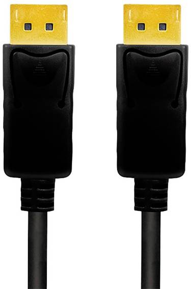 TECHly DisplayPort Anschlusskabel DisplayPort Stecker, DisplayPort Stecker 1.00 m Schwarz ICOC-DSP-A14-010NT 8K UHD Disp-1