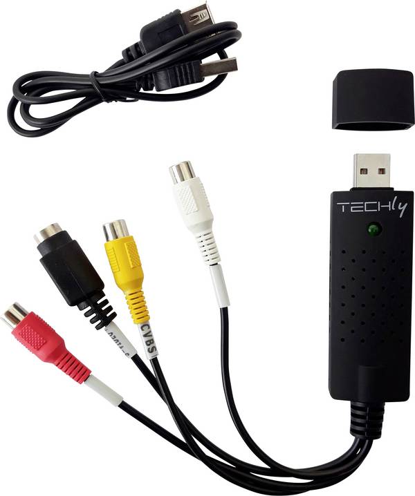 Techly Audio Video Grabber - Videoadapter - RCA