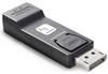 TECHly IADAP-DSP-2124K DisplayPort / HDMI Adapter [1x DisplayPort Stecker - 1x HDMI-Buchse] Schwarz