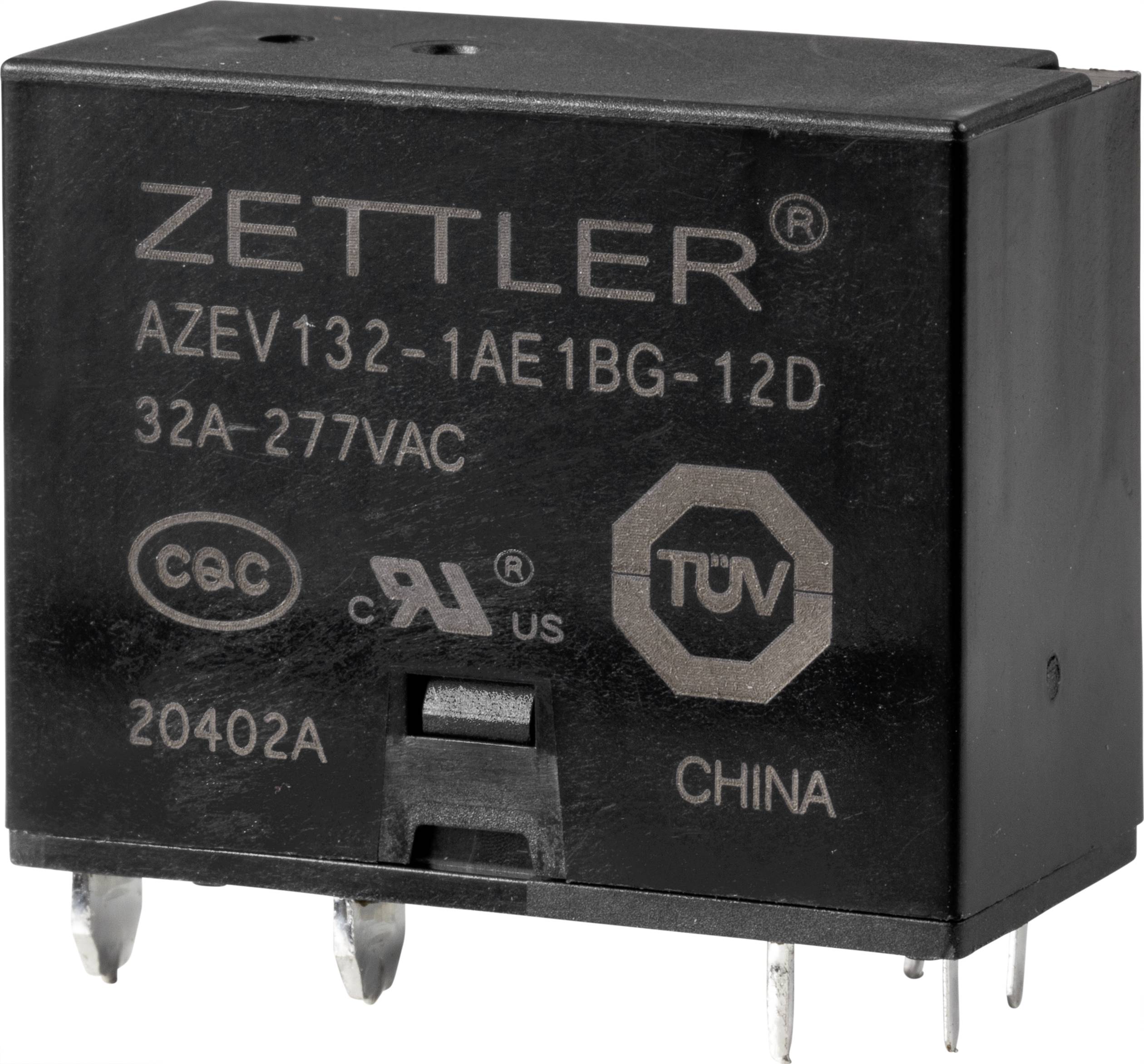 ZETTLER Electronics AZEV132-1AE1BG-12D Powerrelais 12 V/DC 32 A 1 Schließer 1 St.