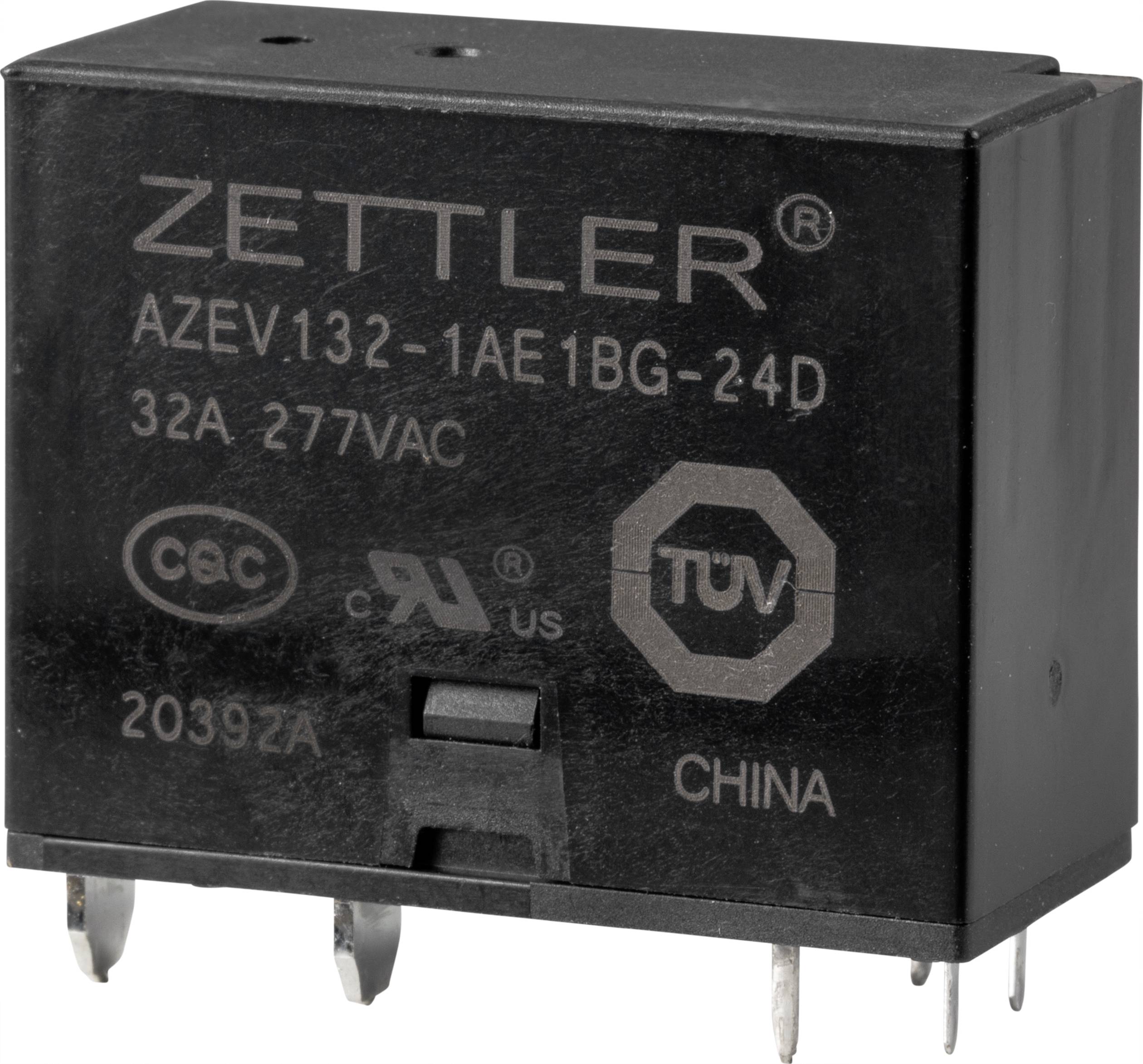 ZETTLER Electronics AZEV132-1AE1BG-24D Powerrelais 24 V/DC 32 A 1 Schließer 1 St.