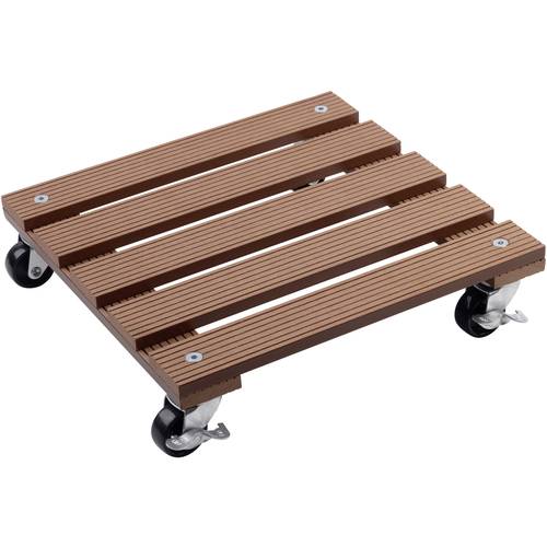 Thumbnail - Metafranc WU0825100 Transportroller WPC Traglast (max.): 60 kg 300 mm x 300 mm x 73 mm Anzahl Lenkrollen 4