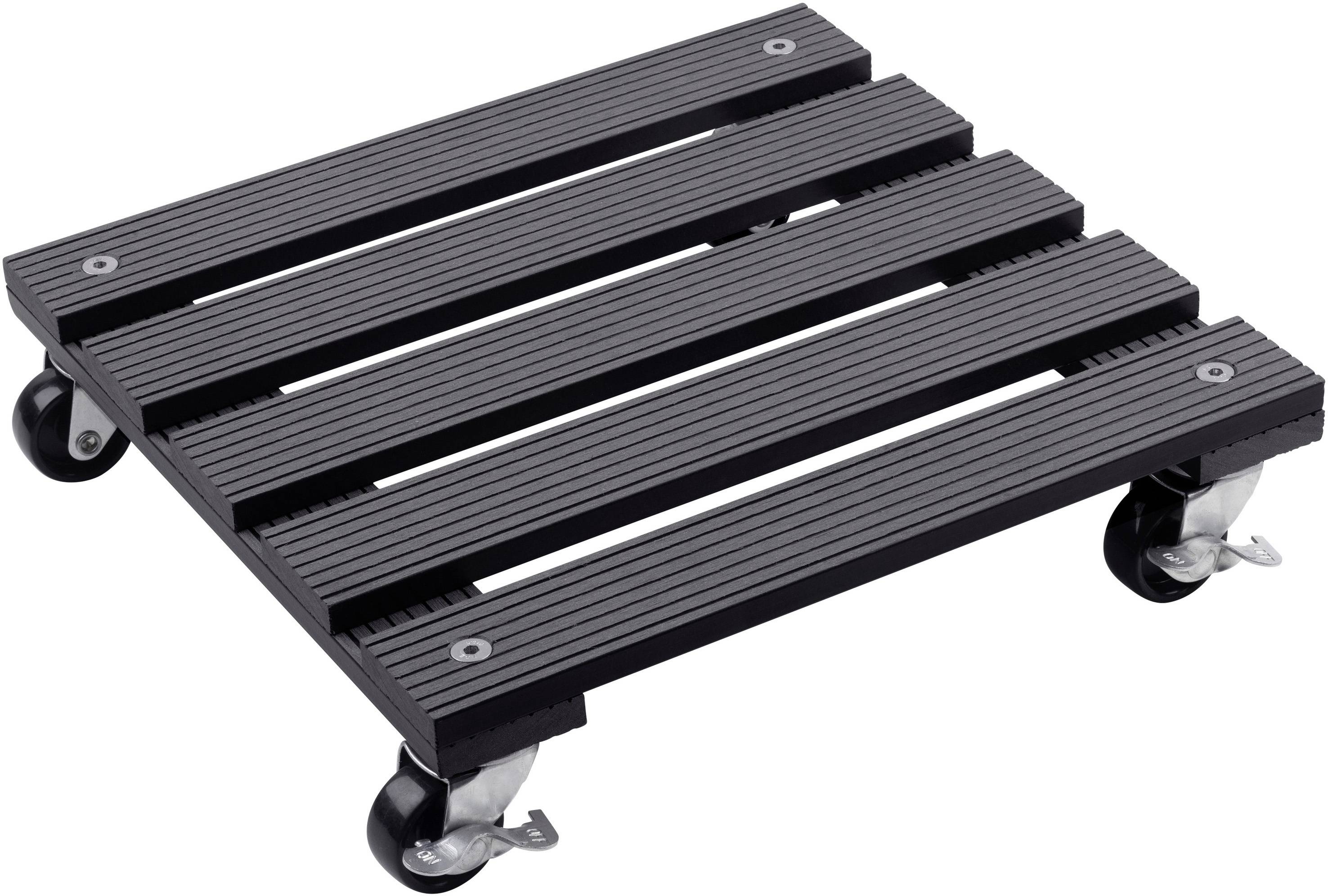 Thumbnail - Metafranc WU0825110 Transportroller WPC Traglast (max.): 60 kg 300 mm x 300 m x 73 mm Anzahl Lenkrollen 4