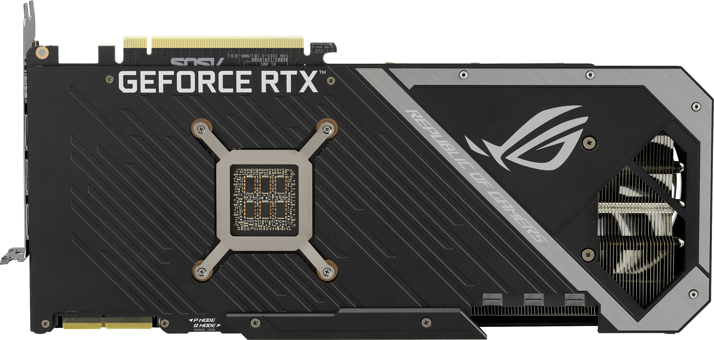 ASUS ROG Strix GeForce RTX 3090 OC Edition Gaming Grafikkarten 24 GB GDDR6X PCIe 4.0 2 x HDMI 3 x DisplayPort-3