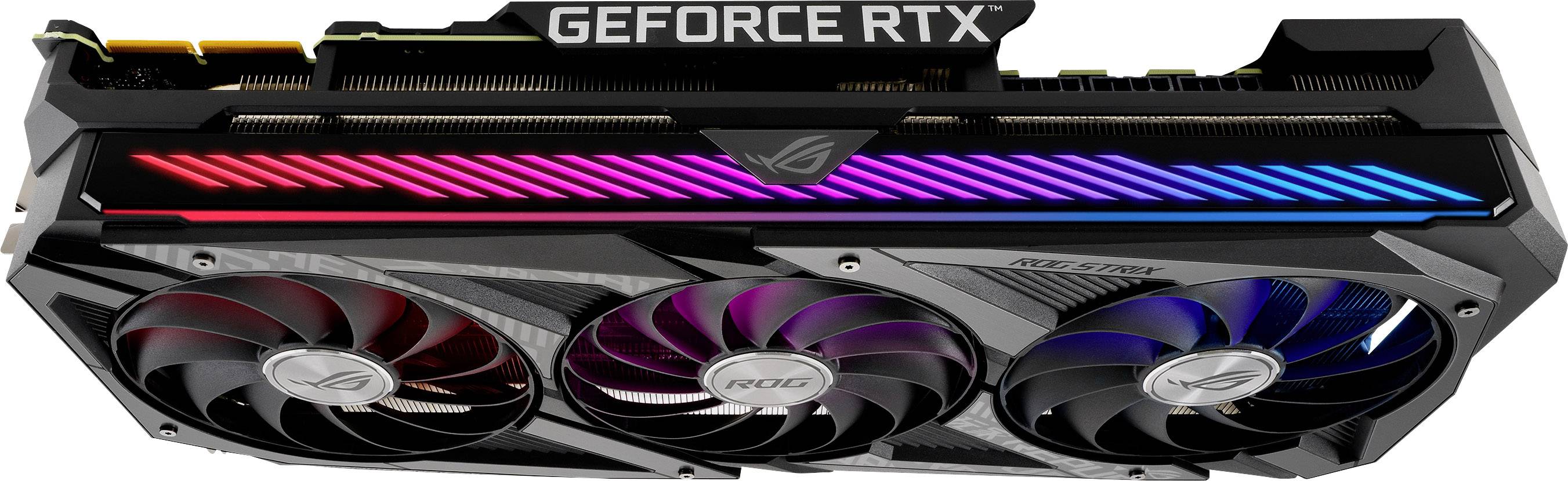 ASUS ROG Strix GeForce RTX 3090 OC Edition Gaming Grafikkarten 24 GB GDDR6X PCIe 4.0 2 x HDMI 3 x DisplayPort-11