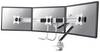Neomounts NM-D775DX3WHITE Monitor-Tischhalterung 3 Display(s) 43,2 cm (17") - 61 cm (24") Weiß Schwenkbar, Rotierbar, Neigbar, Höhenverstellbar