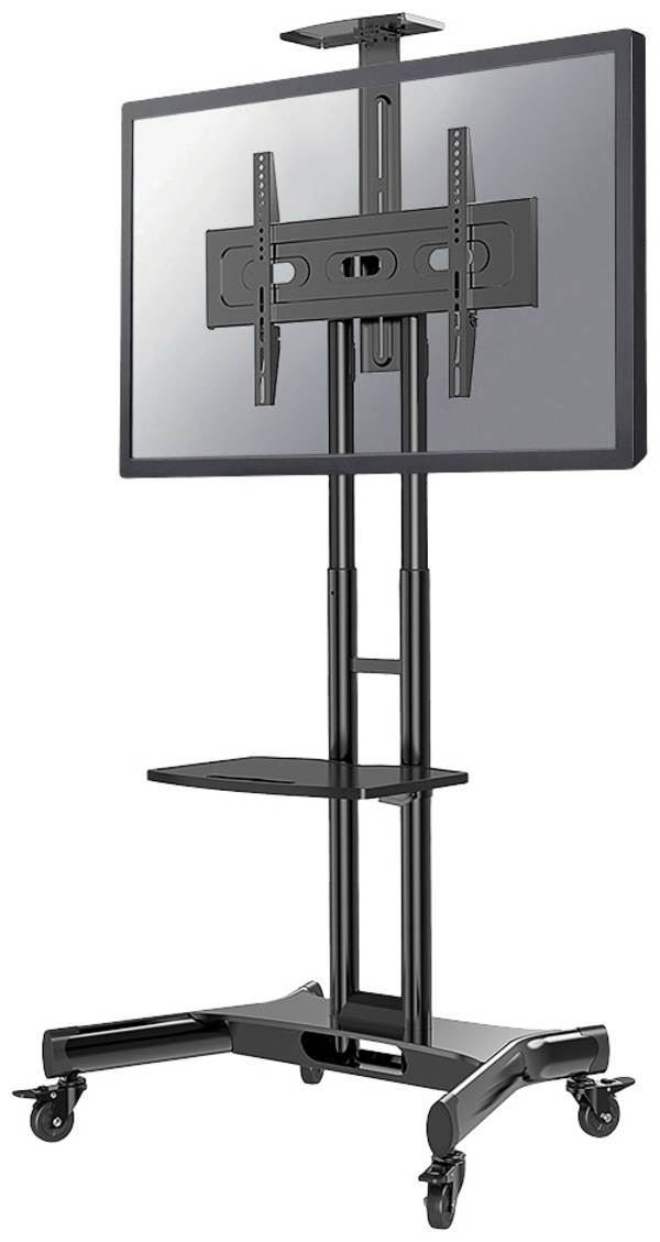 Neomounts NM-M1700BLACK TV-Rollwagen 81,3 cm (32") - 190,5 cm (75") Starr, Höhenverstellbar