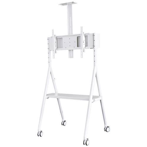 Neomounts NS-M1500WHITE TV-Rollwagen 81,3 cm (32) - 165,1 cm (65) Neigbar, Bodenständer