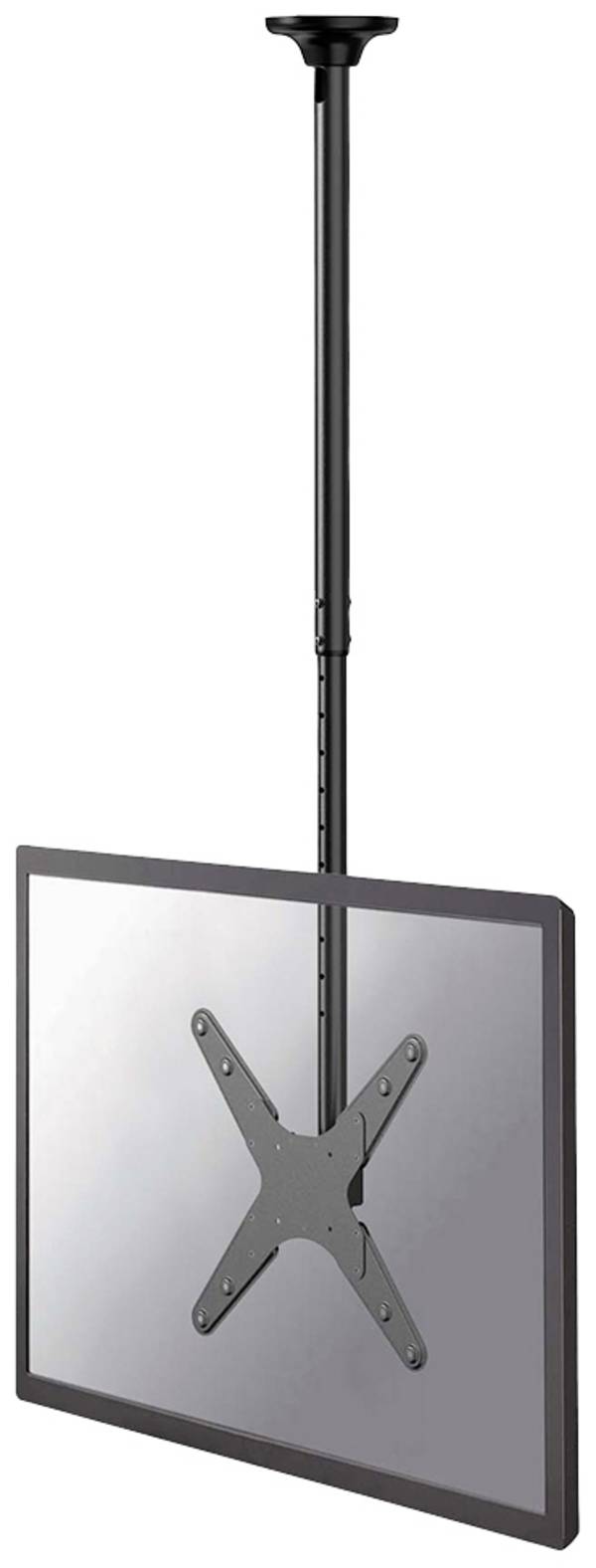 Neomounts FPMA-C340BLACK TV-Deckenhalterung 81,3 cm (32") - 190,5 cm (75") Schwenkbar, Rotierbar, Neigbar, Höhenverstellbar