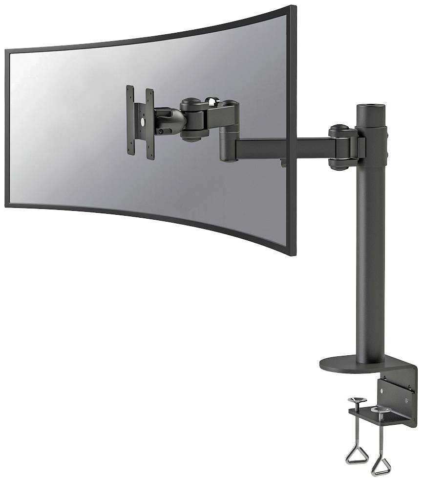Neomounts Monitor-Tischhalterung FPMA-D960BLACKPLUS 1 Display(s) 25,4 cm (10") - 124,5 cm (49") Schwarz Schwenkbar, Roti