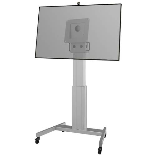 Thumbnail - Neomounts NM-HUB2LIFTSILVER TV-Rollwagen Höhenverstellbar, Motorisiert 127,0 cm (50) - 129,5 cm (51) Neigbar