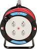 Max Hauri 138842 Kabelabroller 20.00 m Rot