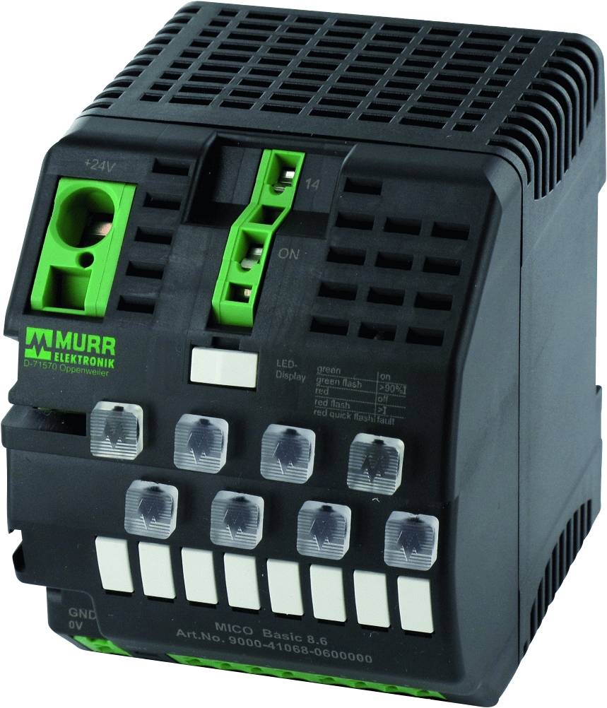 MURR elektronik MICO 9000-41068-0200000 ** Basic 8.2 8Kanal IN:24VDC OUT:24V 2A
