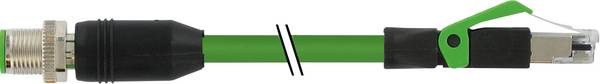 Murrelektronik 7000-44711-7940200 Sensor-/Aktor-Steckverbinder, konfektioniert M12 x 1 Stecker, gerade, RJ45 Stecker 2.00 m Polzahl Sensoren: 4 1 St.