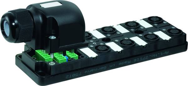 Murrelektronik 27775 27775 Sensor/Aktorbox passiv M12-Verteiler mit Kunststoffgewinde 1 St.