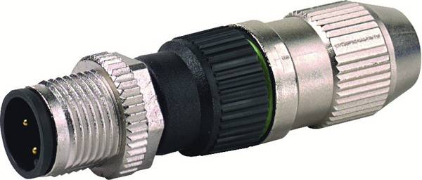 Murrelektronik 7000-12461-0000000 Sensor-/Aktor-Steckverbinder, unkonfektioniert M12 x 1 Stecker, gerade  Polzahl Sensoren: 3 1 St.