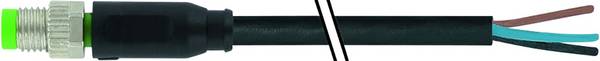 Murrelektronik 7000-08001-6300500 Sensor-/Aktor-Steckverbinder, unkonfektioniert M8 x 1 Stecker, gerade 5.00 m Polzahl Sensoren: 3 1 St.