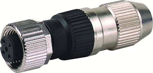 Murrelektronik 7000-12601-0000000 Sensor-/Aktor-Steckverbinder, unkonfektioniert M12 x 1 Buchse, gerade  Polzahl Sensoren: 4 1 St.
