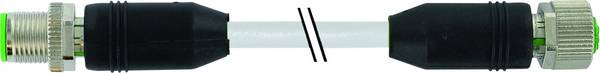 Murrelektronik 7000-48001-2921000 Sensor-/Aktor-Steckverbinder, konfektioniert M12 x 1 Stecker, gerade, Buchse, gerade 10.00 m Polzahl Sensoren: 8 1 St.