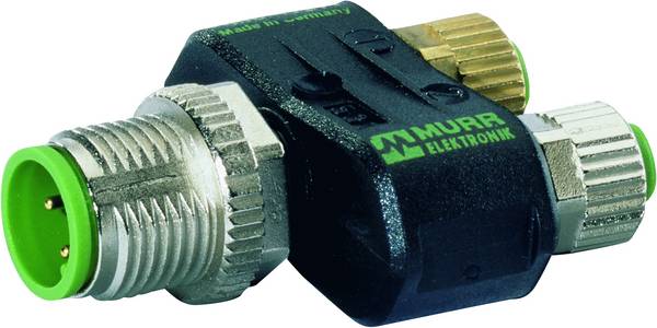 Murrelektronik 7000-41211-0000000 T-Stück M12 x 1 Stecker, gerade, Buchse, gerade   1 St. Piece
