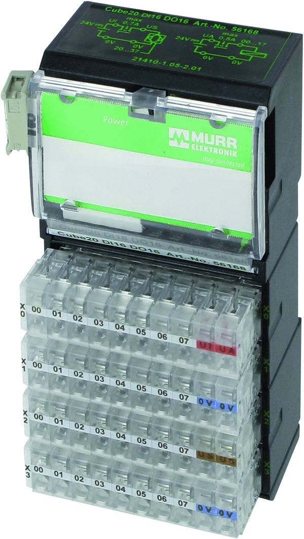 Murrelektronik 56168 56168 I/O-Modul Anzahl digitale Ausgänge: 16 Anzahl digitale Eingänge: 16