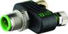 Murrelektronik 7000-41201-0000000 T-Stück M12 x 1 Stecker, gerade, Buchse, gerade 1 St. Piece