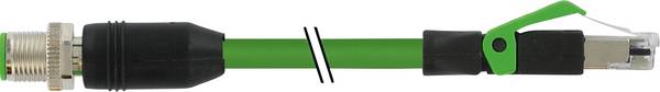 Murrelektronik 7000-44711-6590500 Sensor-/Aktor-Steckverbinder, konfektioniert M12 x 1 Stecker, gerade, RJ45 Stecker 5.00 m Polzahl Sensoren: 4 1 St.