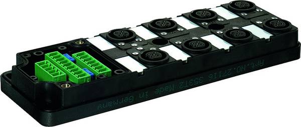 Murrelektronik 27116 27116 Sensor/Aktorbox passiv M12-Verteiler mit Kunststoffgewinde 1 St.