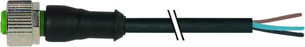 Murrelektronik 7000-12221-6340500 Sensor-/Aktor-Steckverbinder, unkonfektioniert M12 x 1 Buchse, gerade 5.00 m Polzahl Sensoren: 4 1 St.